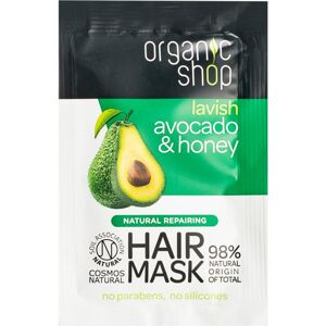 Organic Shop Natural Avocado & Honey regeneráló hajmasz 6 ml