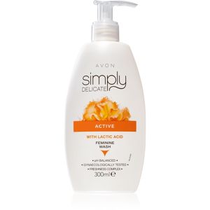 Avon Simply Delicate női intim higiénia tusfürdő 300 ml