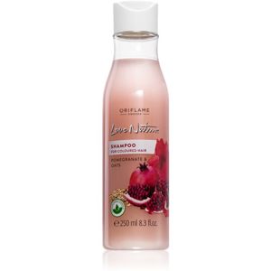 Oriflame Love Nature Pomegranate & Oats sampon a hajszín megóvására 250 ml