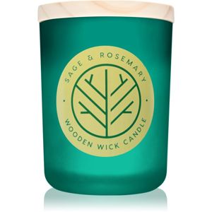 DW Home Sage & Rosemary illatos gyertya fa kanóccal 107,73 g