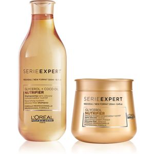 L’Oréal Professionnel Serie Expert Nutrifier kozmetika szett I. (száraz és sérült hajra) hölgyeknek