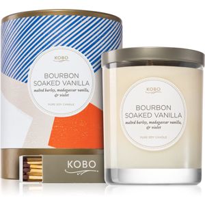 KOBO Natural Math Bourbon Soaked Vanilla illatgyertya 312 g