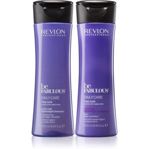 Revlon Professional Be Fabulous Daily Care kozmetika szett (finom és lesimuló hajra)