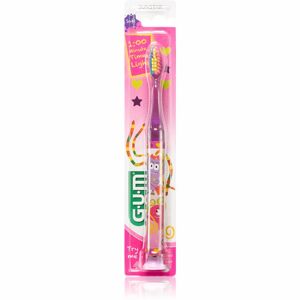 G.U.M Kids Toothbrush fogkefe öntapadó koronggal gyermekeknek 1 db