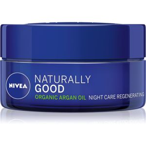 Nivea Naturally Good Organic Argan Oil regeneráló éjszakai krém 50 ml