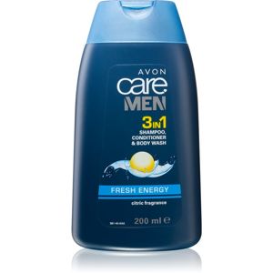 Avon Care Men 3 az 1 sampon, kondicionáló és tusfürdő uraknak 200 ml
