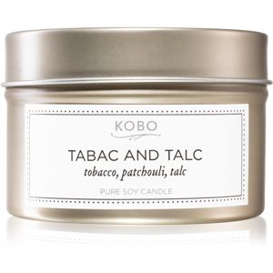 KOBO Motif Tabac and Talc illatgyertya alumínium dobozban 113 g