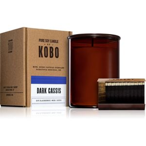 KOBO Woodblock Dark Cassis illatgyertya 425 g
