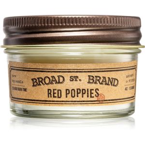 KOBO Broad St. Brand Red Poppies illatos gyertya I. (Apothecary) 113 g