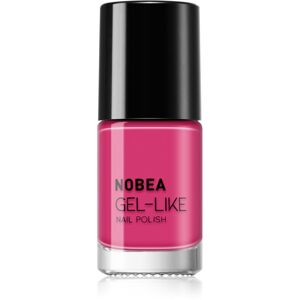 NOBEA Day-to-Day Gel-like Nail Polish körömlakk géles hatással árnyalat #N71 Pink blossom 6 ml
