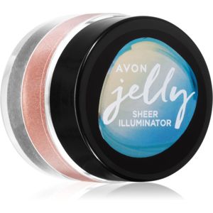 Avon Jelly highlighter arcra és testre árnyalat Rose Glow 10 g