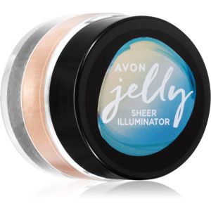 Avon Jelly highlighter arcra és testre árnyalat Opal Glow 10 g