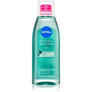 Nivea Derma Skin Clear tisztító arcvíz 200 ml