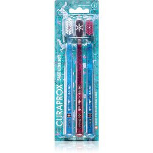 Curaprox Limited Edition Glitter fogkefe ultra soft 3 db 5460 3 db