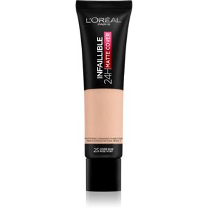 L’Oréal Paris Infallible 24H Matte Cover hosszan tartó make-up matt hatással 25 Rose Ivory 30 ml