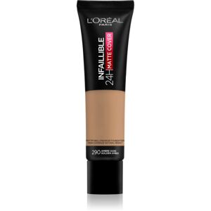 L’Oréal Paris Infallible 24H Matte Cover hosszan tartó make-up matt hatással 290 Golden Amber 30 ml