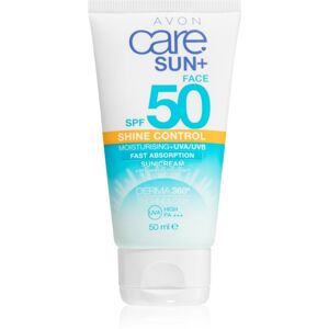 Avon Care Sun + mattító krém napozáshoz SPF 50 50 ml