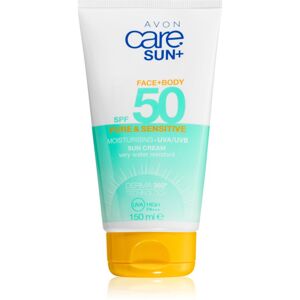 Avon Care Sun + vízálló napozótej SPF 50 150 ml