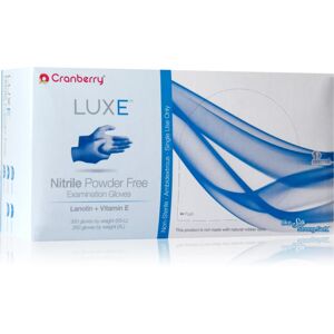 Cranberry Luxe Azure púdermentes nitril vizsgálókesztyű méret S 300 db
