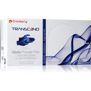Cranberry Transcend Oil púdermentes nitril vizsgálókesztyű méret S 300 db