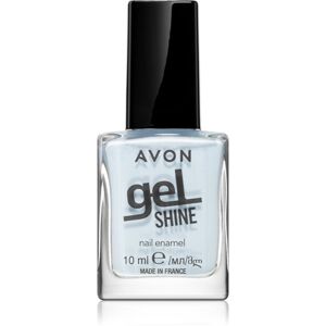 Avon Gel Shine körömlakk géles hatással árnyalat Blue Screen 10 ml