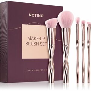 Notino Charm Collection Make-up brush set ecset szett Pink