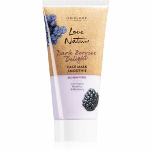 Oriflame Love Nature Dark Berries Delight regeneráló és hidratáló arcmaszk 50 ml