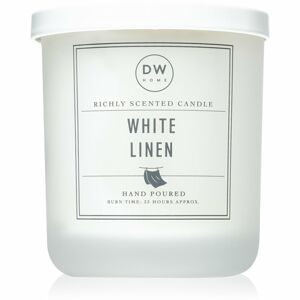 DW Home Signature White Linen illatgyertya 264 g