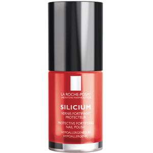 La Roche-Posay Silicium Color Care körömlakk árnyalat 24 Perfect Red 6 ml