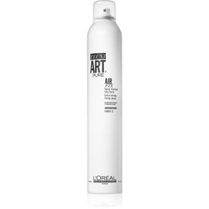 L’Oréal Professionnel Tecni.Art Air Fix Pure haj spray extra erős fixáló hatású parfümmentes 400 ml