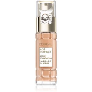 L’Oréal Paris Age Perfect Serum Foundation make-up érett bőrre árnyalat 180 - Golden Beige 30 ml