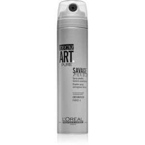L’Oréal Professionnel Tecni.Art Savage Panache Pure száraz hatású púder-spray, határtalan textúra