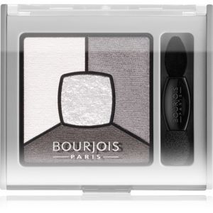 Bourjois Smoky Stories füstös árnyalatú szemhéjfesték paletta árnyalat 01 Grey & Night 3.2 g
