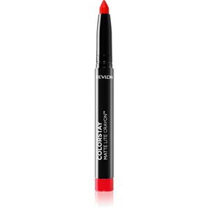 Revlon Cosmetics ColorStay™ Matte Lite Crayon mattító rúzs ceruzában árnyalat 009 Ruffled Feathers 1,4 g