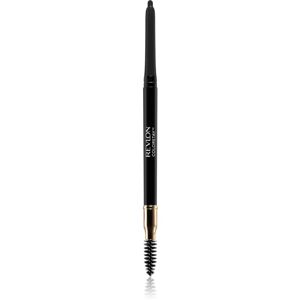 Revlon Cosmetics ColorStay™ Kétoldalú szemöldök ceruza kefével árnyalat 225 Soft Black 0,35 g