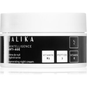 Talika Skintelligence Anti-Age Regenerating Night Cream regeneráló éjszakai krém a bőr öregedése ellen és a bőr feszesítéséért 50 ml