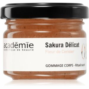 Académie Scientifique de Beauté Sakura Délicat Body Scrub Sugar Ritual testápoló peeling 60 ml