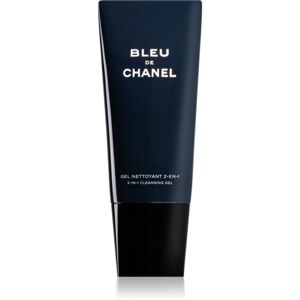 Chanel Bleu de Chanel Cleansing Gel 2-In-1 tisztító gél a borotválkozáshoz és a bőrtisztításhoz uraknak 100 ml