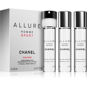 Chanel Allure Homme Sport Cologne Eau de Cologne uraknak 3x20 ml
