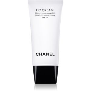 Chanel CC Cream korrekciós krém az arcbőr élénkítésére és a kontúrok kisimítására SPF 50 árnyalat 20 Beige 30 ml