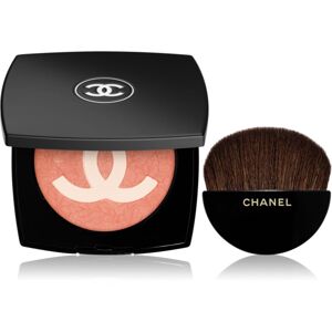 Chanel Douceur D’équinoxe Exclusive Creation arcpirosító kompakt ecsettel és tükörrel árnyalat 797 Beige Et Corail 9 g