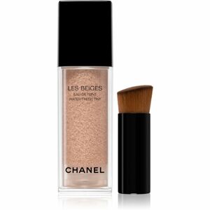 Chanel Les Beiges Water-Fresh Tint könnyű hidratáló alapozó applikátorral árnyalat Light Deep 30 ml