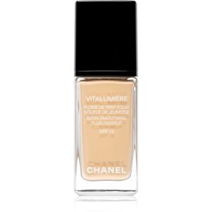 Chanel Vitalumière Radiant Moisture Rich Fluid Foundation világosító hidratáló make-up árnyalat 10 Limpide 30 ml