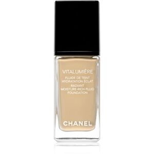 Chanel Vitalumière Radiant Moisture Rich Fluid Foundation világosító hidratáló make-up árnyalat 20 - Clair 30 ml
