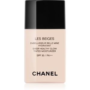 Chanel Les Beiges Sheer Healthy Glow Tinted Moisturizer tonizáló hidratáló kérm a ragyogó hatásért SPF 30 árnyalat Medium 30 ml