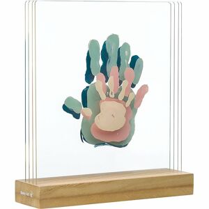 Baby Art Family Prints Wooden baba kéz- és láblenyomat-készítő szett 1 db