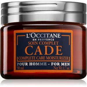 L’Occitane Eau de Cade Pour Homme intenzív hidratáló krém fiatalító hatással uraknak 50 ml