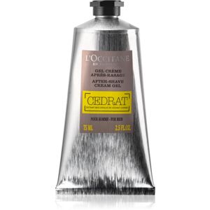 L’Occitane Cedrat mélyen hidratáló krémes gél borotválkozás után uraknak 75 ml