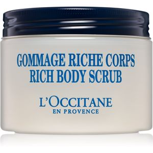L’Occitane Karité Ultra Rich Body Scrub gyengéd testpeeling 200 ml