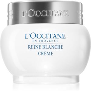 L’Occitane Reine Blanche hidratáló és élénkítő arckrém egységesíti a bőrszín tónusait 50 ml